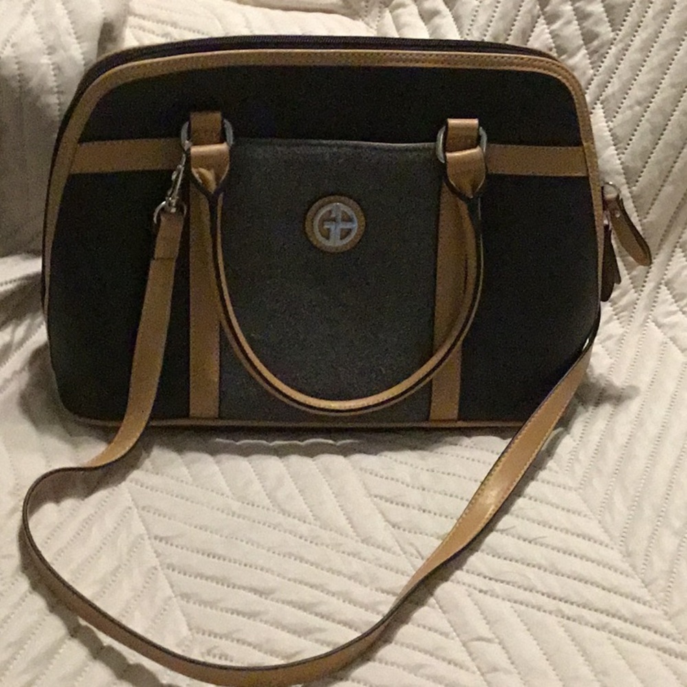 Giani Bernini Saffiano Felt Dome Satchel